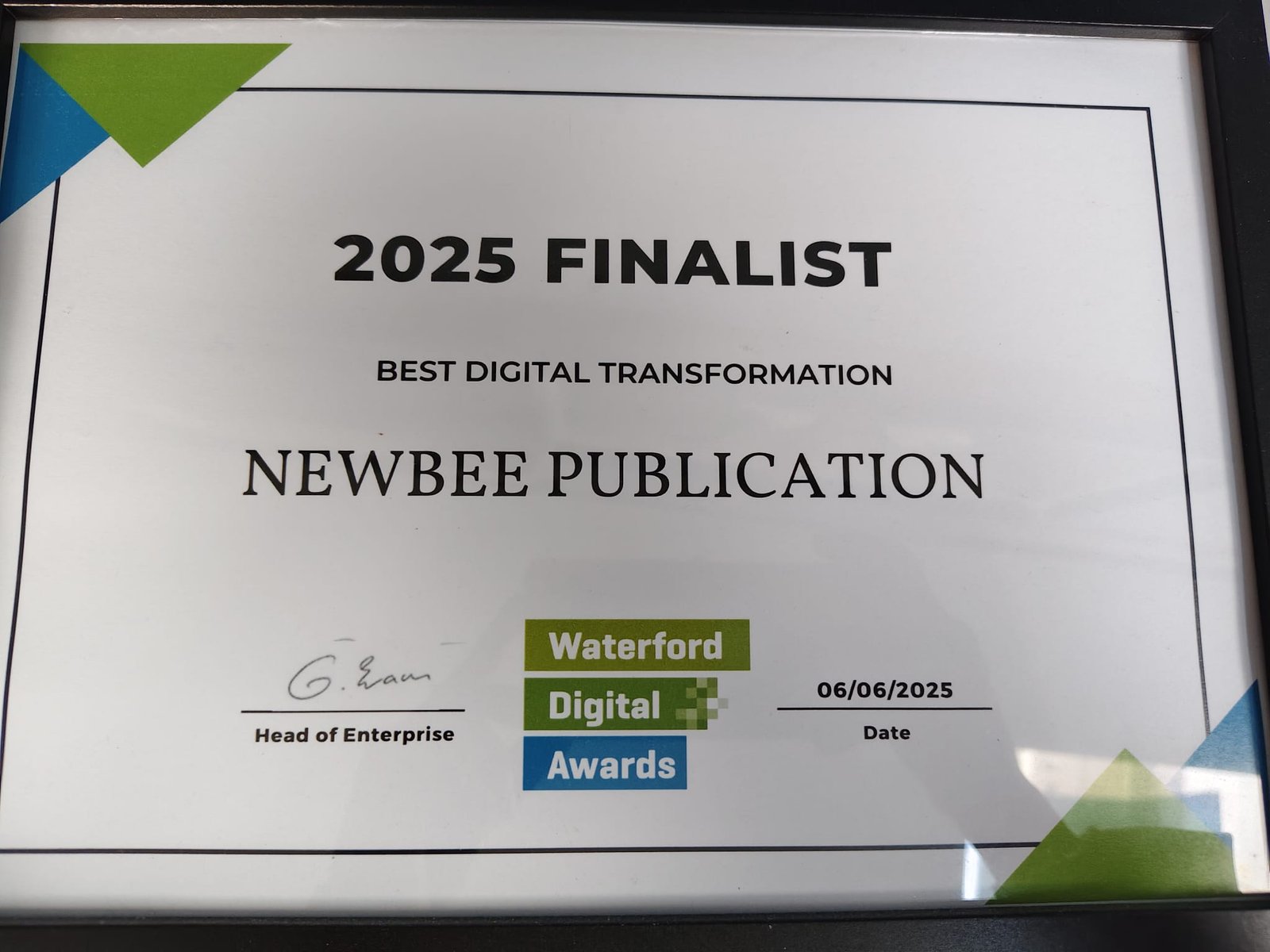 Waterford Digital Awards