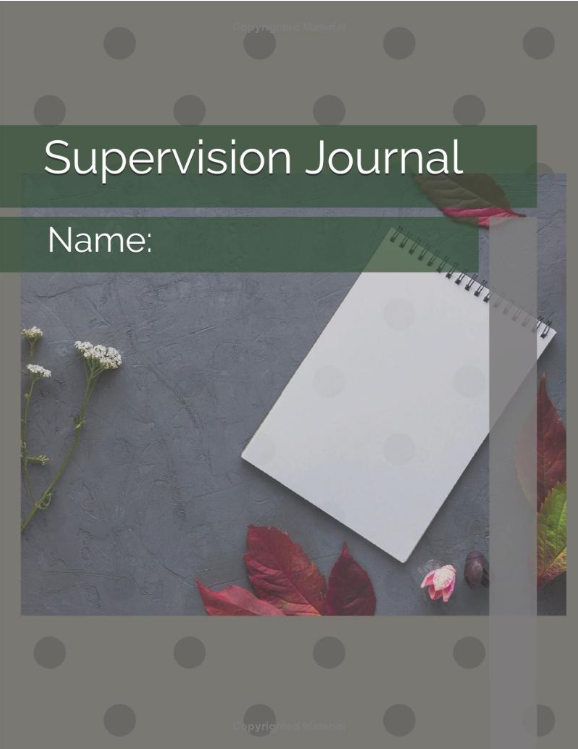 Supervision Record Book for Professionals